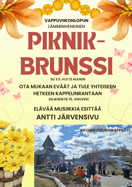 Yhteinen keväinen piknikbrunssi 3.5.2026